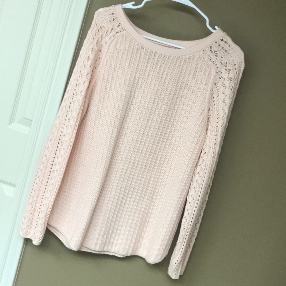 LOFT Light pink Sweater